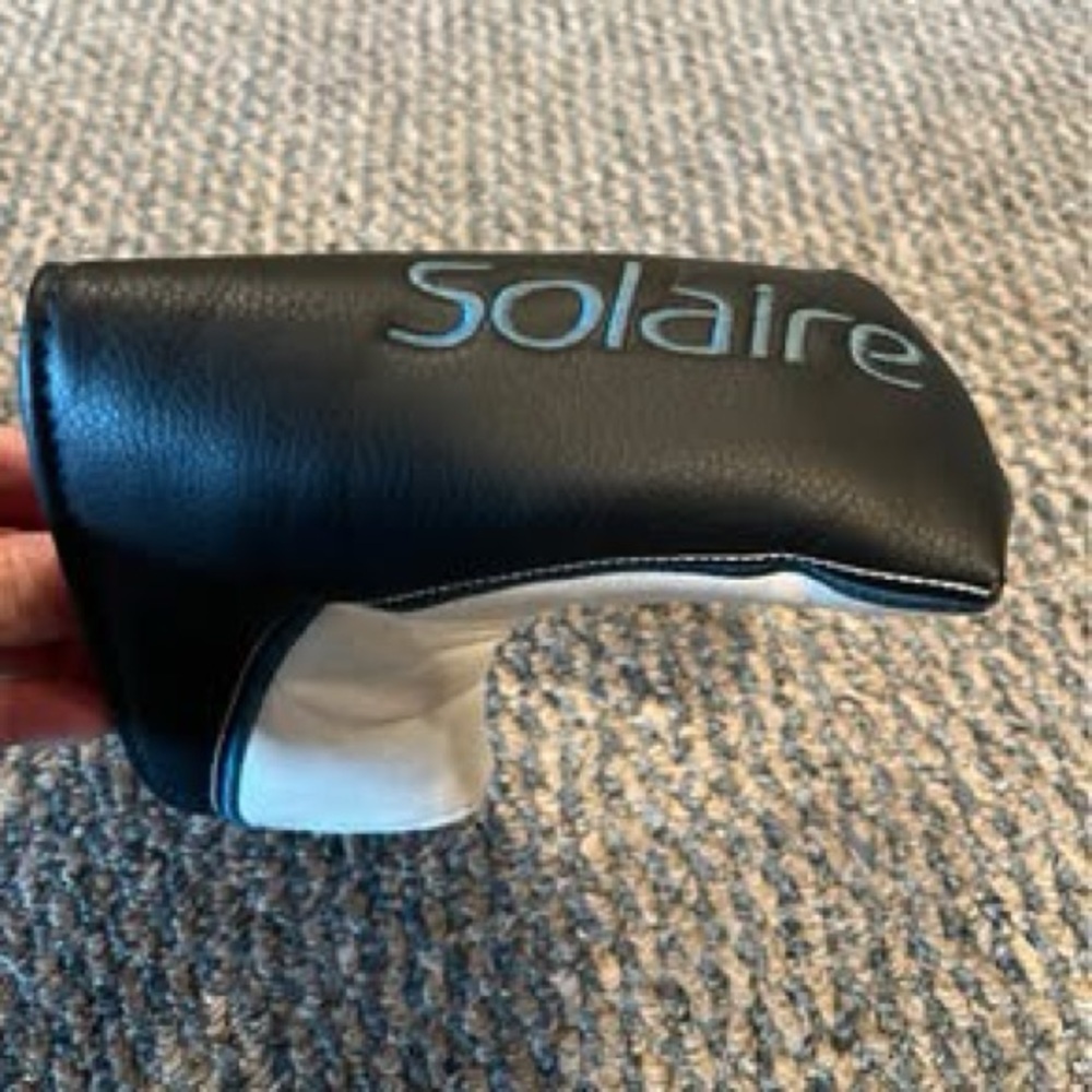 Callaway Solaire Black and White Golf Putter Headcover